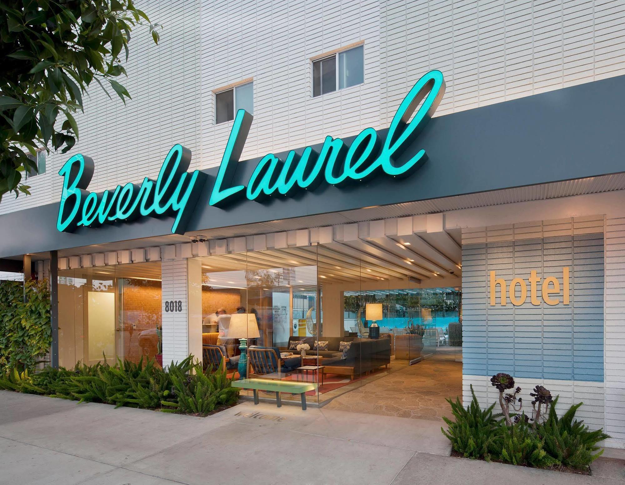 เบฟเวอรี ลอเรล มอเตอร์ โฮเต็ล Motel ลอสแอนเจลิส ภายนอก รูปภาพ